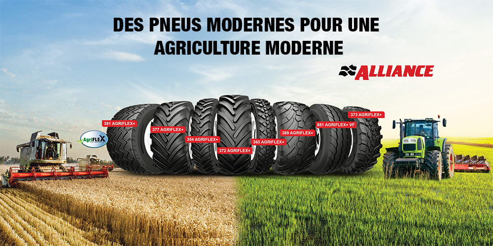 La gamme de pneus Alliance